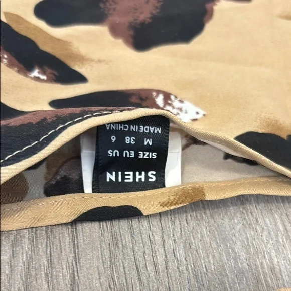 SHEIN Leopard Print Two-Piece Set - Picture 4 of 8